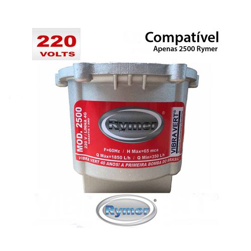 Caneca ou Motor que serve Bomba Submersa Vibratoria Modelo Rymer 2500 em 220V