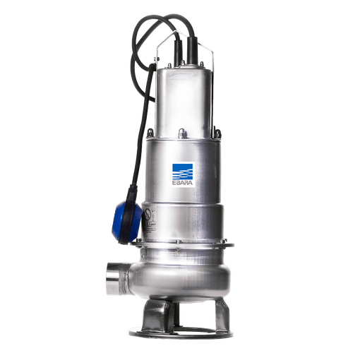 Bomba Submersivel Ebara DW VOX M 756 A 3/4 Cv Rotor de 75mm Monofasico IP68 230V