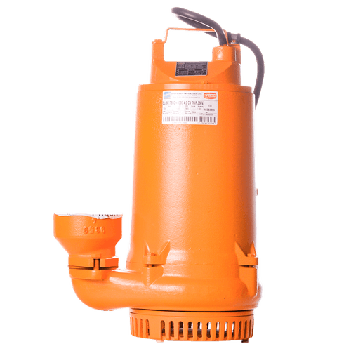 Bomba Drenagem Submersivel TSBD 1000 4,0Cv Rotor de 124mm Trifasico Motor Weg IP68 380V